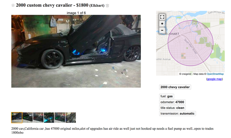 Illustration for article titled Boy, Did I Find Some Shit on Craigslist